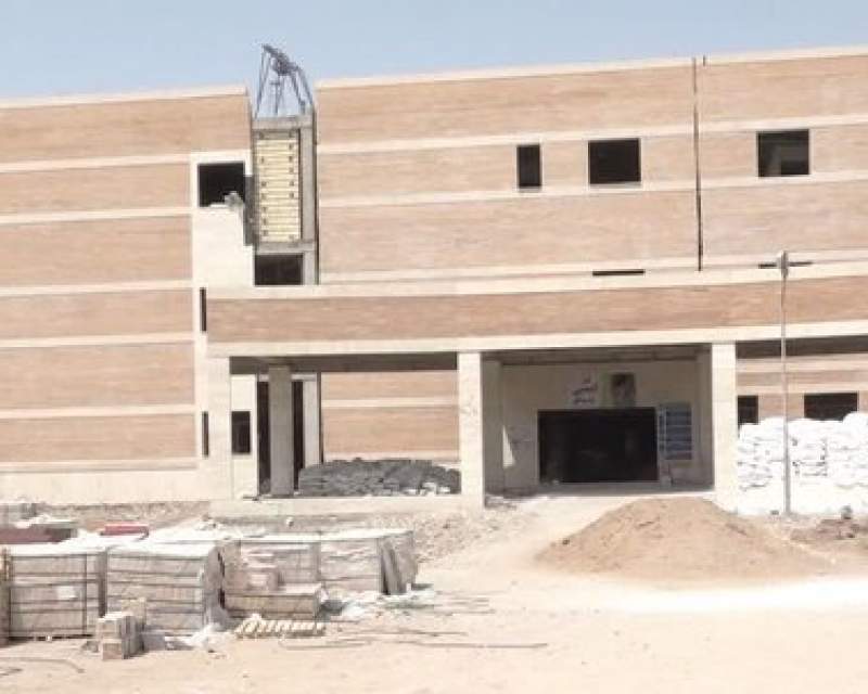 پیشرفت ۹۰ درصدی بیمارستان ۹۶ تختخوابی بافق