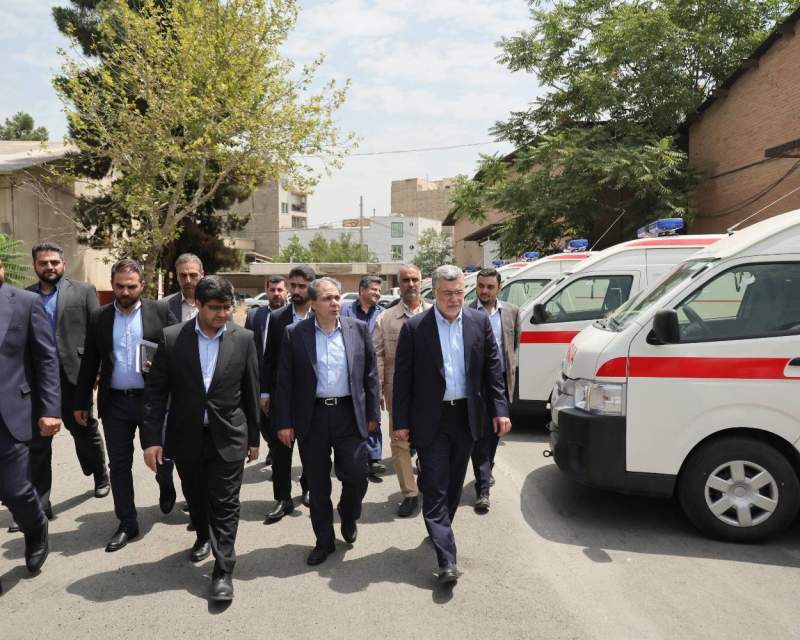 ۱۰۰ دستگاه آمبولانس جدید به ناوگان اورژانس کشور اضافه شد