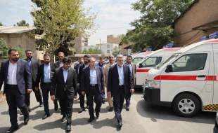 ۱۰۰ دستگاه آمبولانس جدید به ناوگان اورژانس کشور اضافه شد