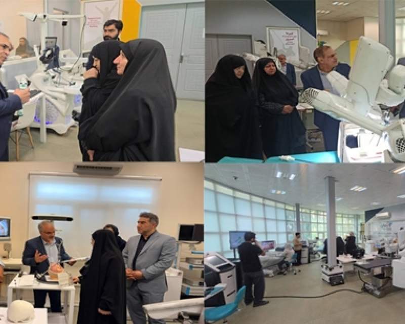 بازدید معاون آموزشی وزارت بهداشت از پژوهشکده فناوریها و تجهیزات پیشرفته پزشکی دانشگاه علوم پزشکی تهران بازدید معاون آموزشی وزارت بهداشت از پژوهشکده فناوریها و تجهیزات پیشرفته پزشکی دانشگاه علوم پزشکی تهران