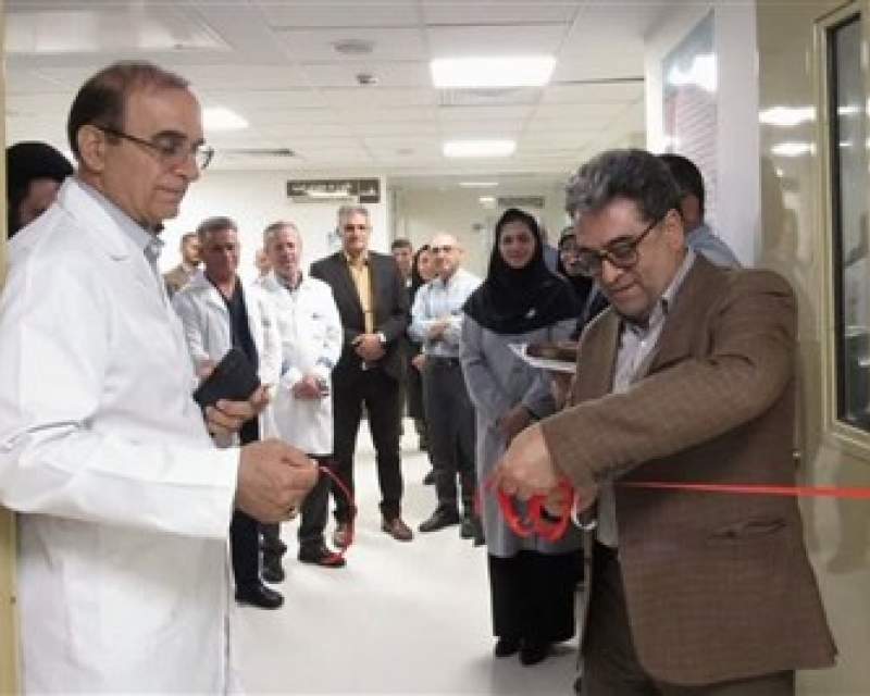 افتتاح نخستین بخش پلاسما درمانی استان سمنان در مهدیشهر
